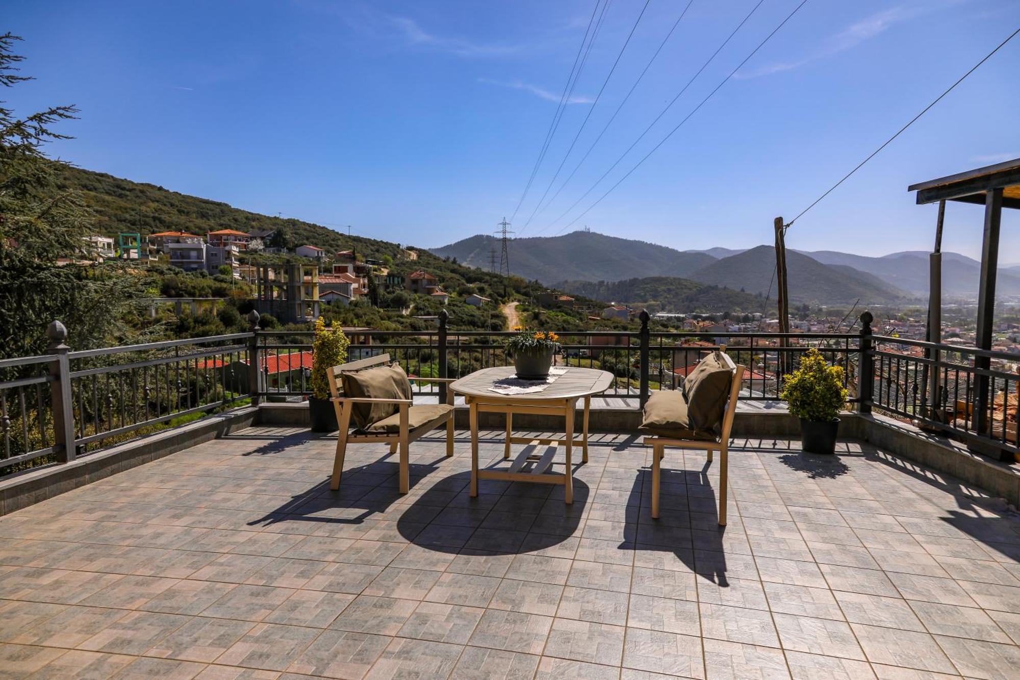 Hill House Apartment Kavala Bagian luar foto