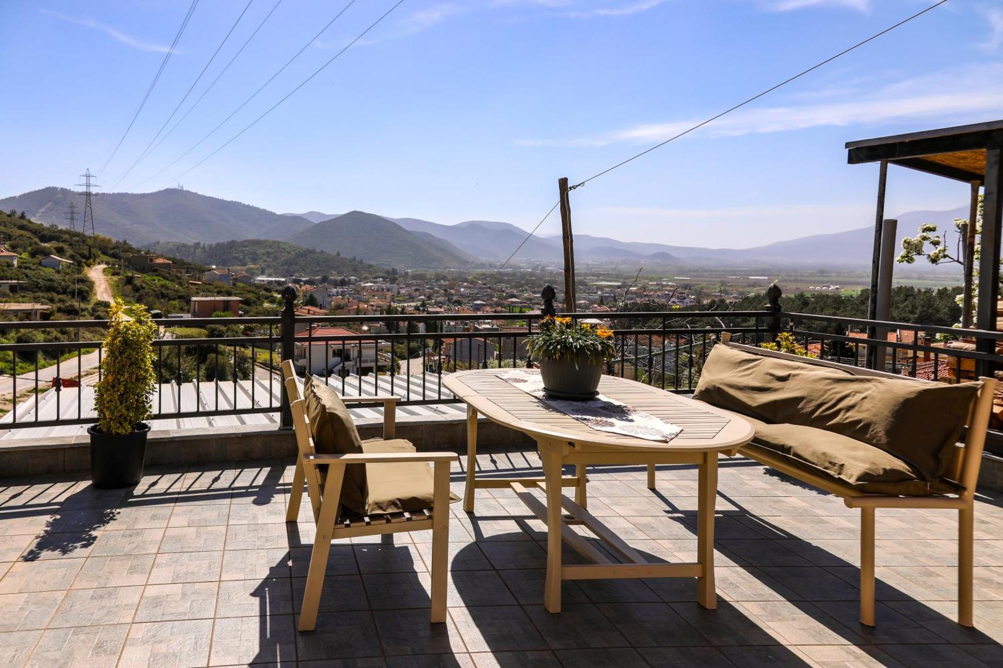 Hill House Apartment Kavala Bagian luar foto