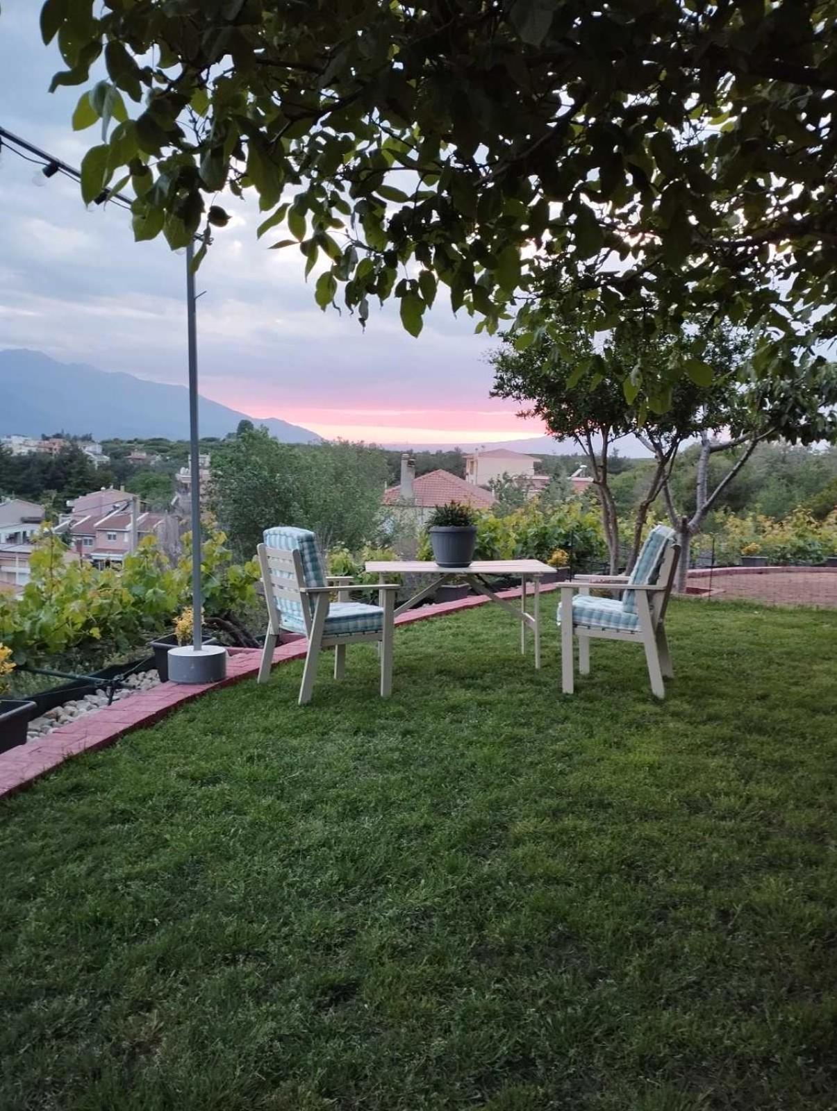 Hill House Apartment Kavala Bagian luar foto